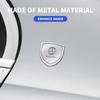 1/2pcs 3D Metal Car Body Fender Emblem Shield Stickers Decor Auto Accessories for Mercedes Benz W211 W204 W210 W203 CLA GLA VK1