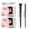 MSQ Cheek Brush Soft Makeup Pointillism Brush Makeup Professional Makeup Excellent Powder Easy to New Upgrade Made with Premium Taklon 2-Piece Set,