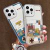 Card Slot Holder Silicone Wallet Pocket Case For Xiaomi Redmi Note 12 13 Pro Oppo A38 A58 A78 Vivo Y21 Y22 Samsung A54 A24 Cover Clear Phone Bumper