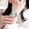 CURREN Hodinky Dámské Značka Kůže Quartz Náramkové hodinky Luxusní design Hodiny pro Dámy Šarm Květiny Ciferník Montre Femme 9068