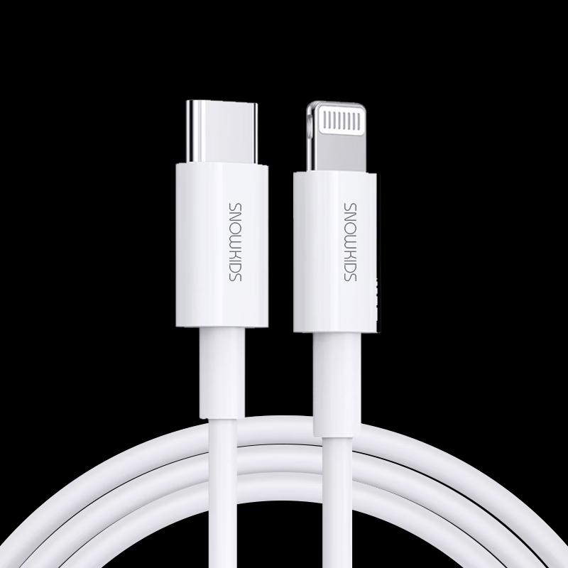 Snowkids PD 20W USB-C to Lightning Fast Charge Cable for iPhone