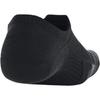 Under Armour Performance Tech No Show Socks Unisex 3 Pack Black 1379502-001
