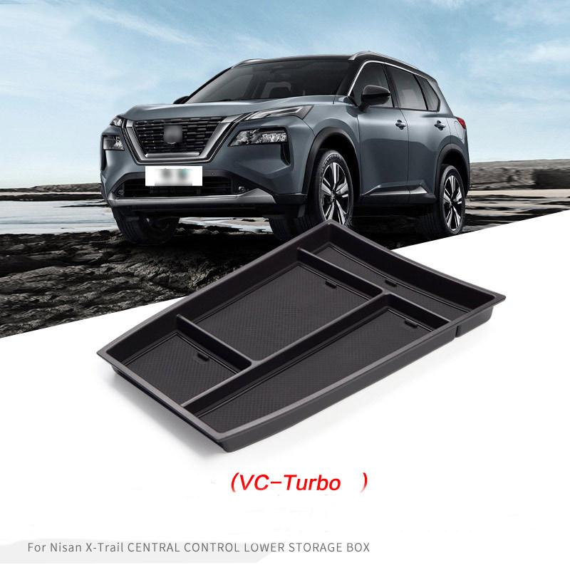 for Nissan X-Trail Rogue T33    Car Armrest Storage Box Center Console Flocking Organizer Containers Holder Accessories
