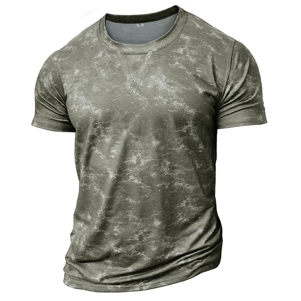 Men'S Fashionable T-Shirt, Street Casual Short Sleeved Clothing