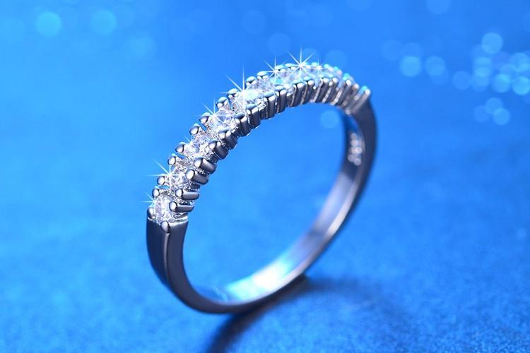Lose Money Promotion New Arrival Super Shiny Zircon 925 Silver Finger Rings For Women Jewelry Wedding Gift