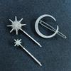 3/4 Stück Set Kristall Stern Haarspangen für Damen Mädchen Metall Haarspangen Luxus Damen Haarspangen Hochzeit Braut Haaraccessoires