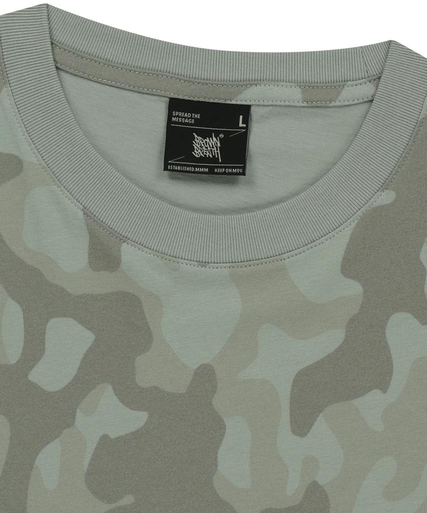 BROWNBREATH Break Camo Tee - Light Khaki