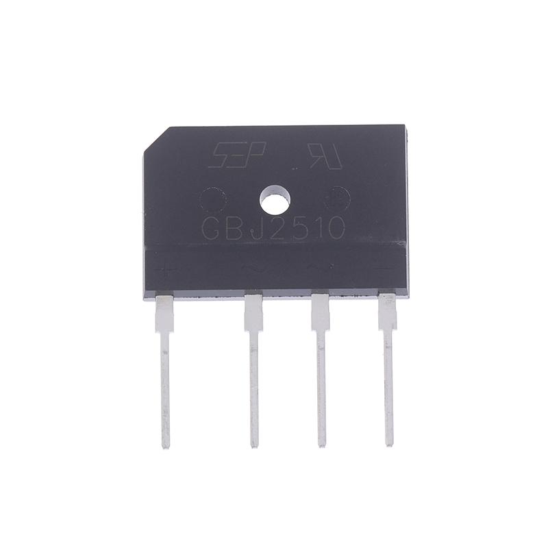 5Pcs Household Electronic Diy Accessories 25A 1000V Diode Bridge Rectifier For Gbj2510