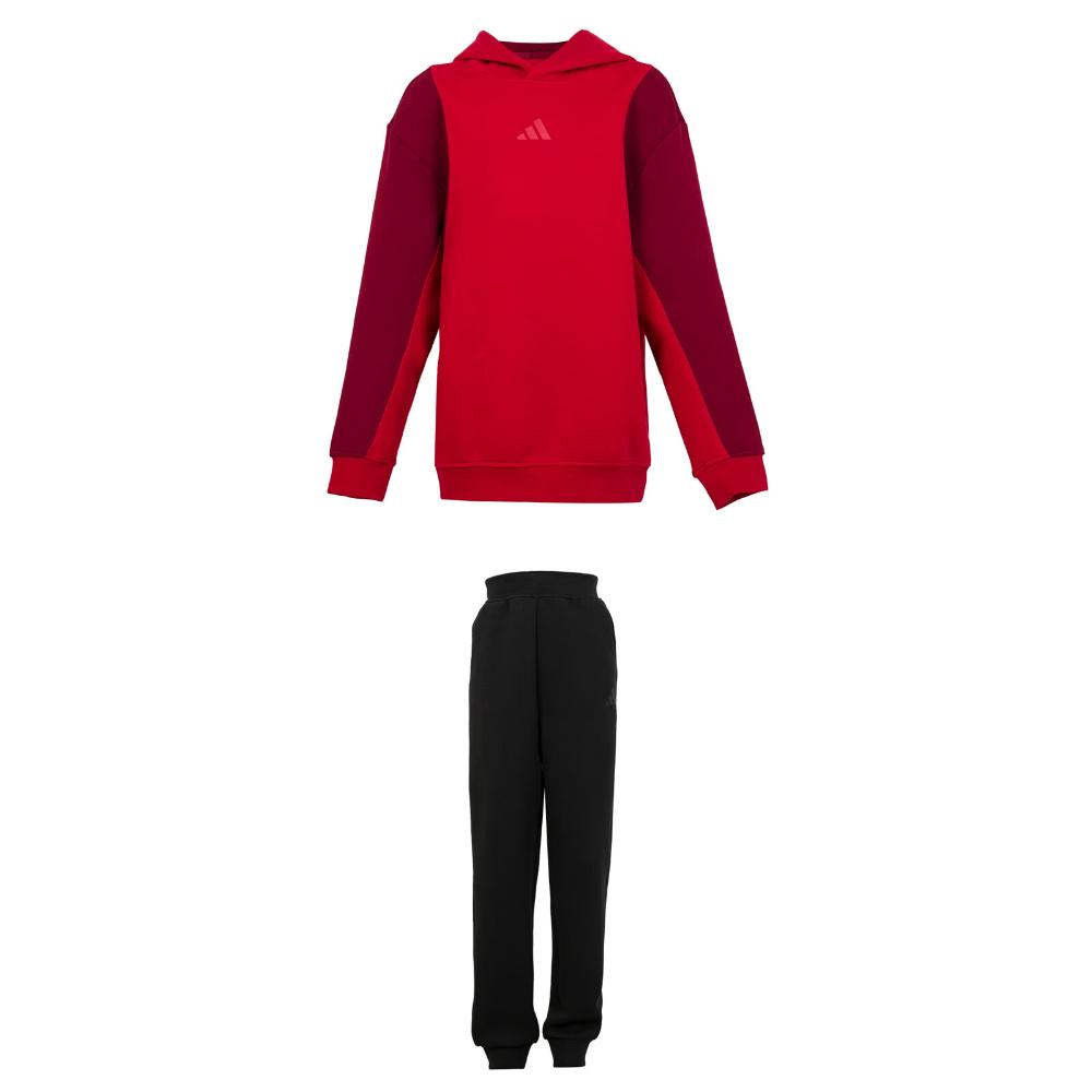 Adidas Kids Casual Sportswear Hooded Moderate JN4385 164