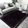 Bohemian Evil Eye Nazar Amulet Area Rug Blue Boho Pattern for Living Room Bedroom Decor Non Slip Floor Mat Home Decoration
