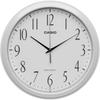(Casio) Wall Clock Radio Wave Analog Night Time Second Hand Stop Quiet Diameter 26.8 Cm Sta...
