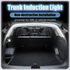 Car Trunk Lighting Strip Flow Welcome Ambient Mood Light Automatic On/Off Hidden Installation Modified Tailgate Decorative Lamp Neon Lights 4