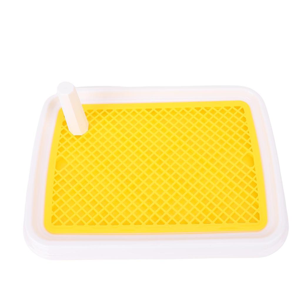 Dog Toilet High Fence Odor Proof Easy To Clean Plastic Pee Pad Holder Pet Potty Tray for Small Dogs
