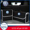 Dla VW Volkswagen Jetta MK5 Golf Samochodowy Pojemnik do Przechowywania Bagażnika Duża Pojemność Samochodowy Wielofunkcyjny Organizer na Narzędzia Składany do Przechowywania Porządkujący