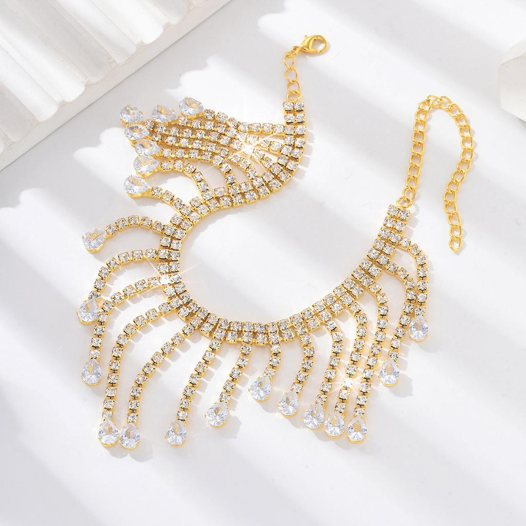 1PC Women's Fashion Claw Chain Series Design Tassel Foot Chain Outdoor Tourism Beach Banquet Party Festival Gift