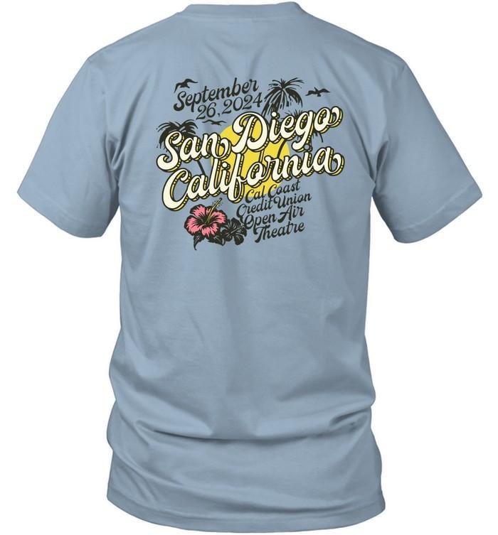 Goose Band Sept 26 2024 San Diego CA Concert Tee Unisex T-Shirt XXXXL