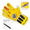 Janus Roll Finger Goalkeeper Gloves Goalie Keeper GK Gloves with Removable Finger Save Protection Size 7 8 9 10 New Yellow  Practical Use