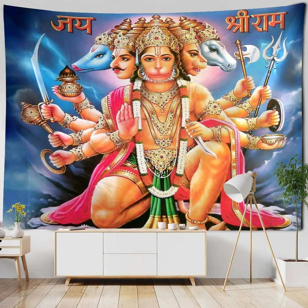 Buddha Statue, Printed Tapestry, Still Life Oil Painting, Room Art Decoration, Blanket, Mandala, Home Wall Hanging Cloth