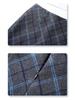 American Retro High Waist Plaid Woolen Skirt - Women's Autumn/Winter 2025 Bodycon Design