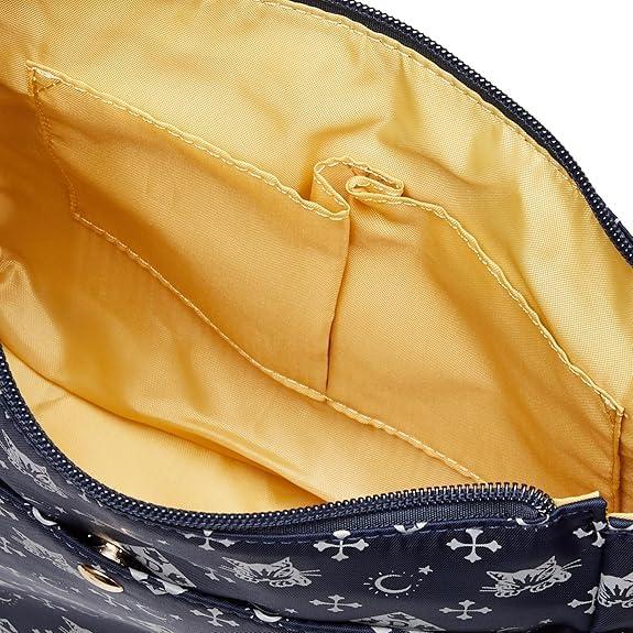 WACHIFIELD Shoulder Cat Dayan the Navy Women's Bag, Crossbody, Monogram, Stylish, Print, Cat, WTSK-03, Wtsk-03-navy-2,