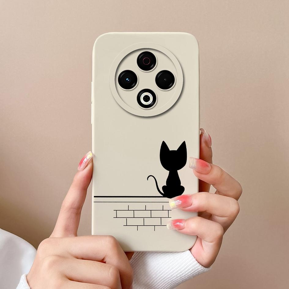 

Чехлы с милыми котами для Tecno Camon 30S Pop 9 Sprak 20 30 30C Pro GO 1 2025 4G 5G Креативный дизайн Мягкий жидкий силикон Премиум-защита для Tecno Capas Tecno Spark 30 4G