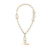 Mobile Phone Chain Hanging Rope Chain High-end Bead Wrist Style Pearl Chain Rope Short Style with Gasket Anti Loss Hanging Rope
