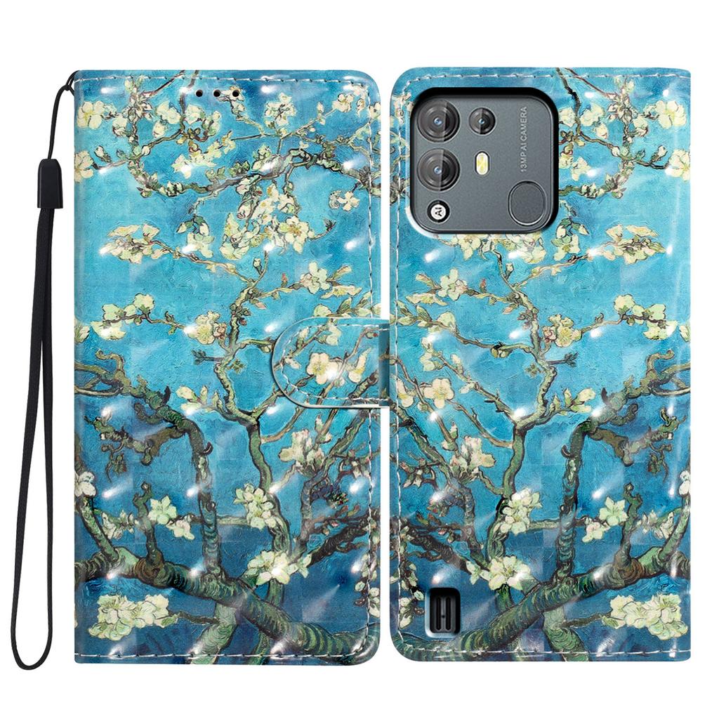 3D Pattern PU Leather Phone Wallet Case for Blackview A53 Pro,Blackview A53,Blackview A55 Pro