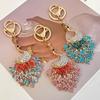 Peacock Key Ring Women's Luxury KeyChain Bag Pendant Girl's Gift Souvenir Fashion Ornament