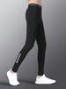 Men's Fleece-Lined Winter Leggings for Sports, Yoga, and Running - High-Elastic, Warm, and Ideal for Autumn/Winter Fitness.