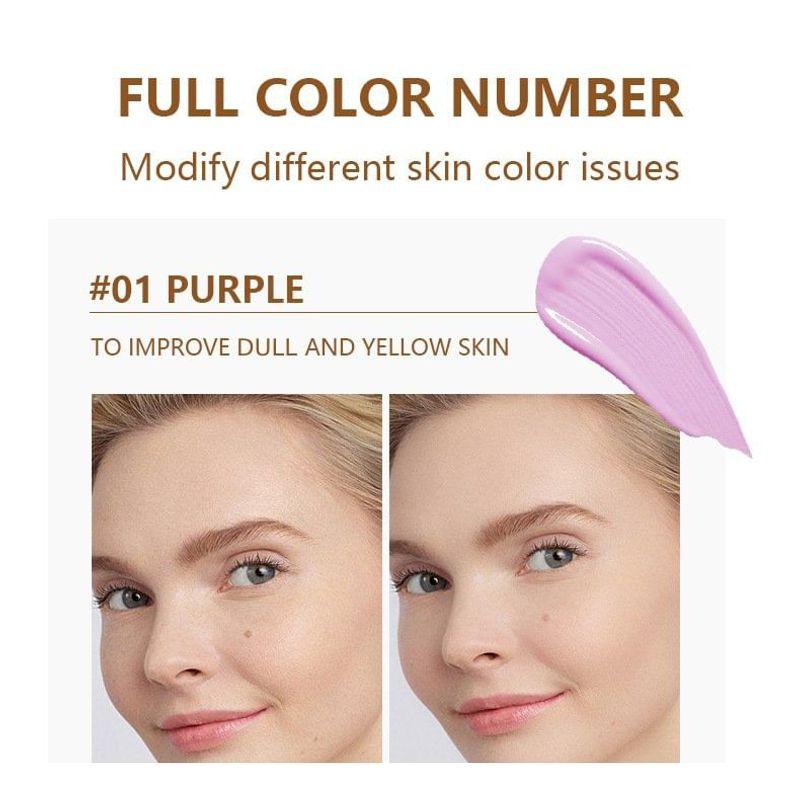 Pudaier - Refreshing Protective & Corrective Tinted Primer - 4 Colors