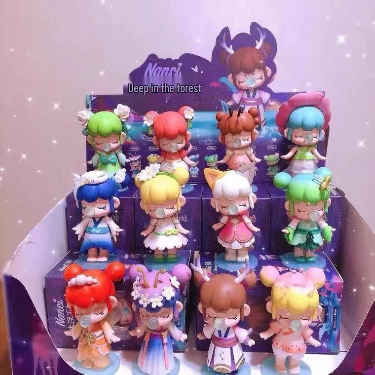 Blind Box: Handmade Forest Girl Figure - Internet Sensation Doll & Toy Ornament