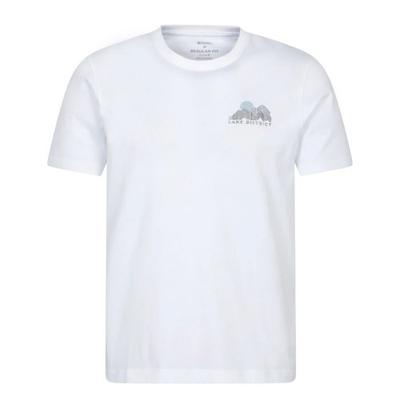 Mens Lake District Chest Print T-Shirt