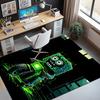 Gamer Pattern Rug, Indoor/Outdoor Mat, for Picnic, Gameroom, Bedroom, Office, Living Room, Home Decor Carpet, Birthday Gift