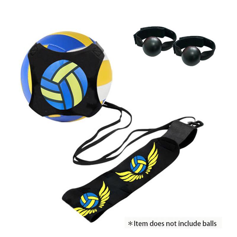Cross-Border Elastic Volleyball Training Band with Spin Pull Rope and Backpack