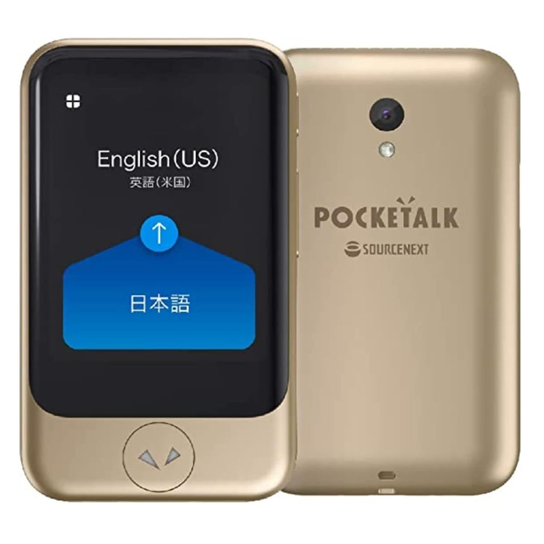 

POCKETALK PTSG AI Translator 2-Year Global Communication Supports 70+ Languages Gold