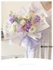 Solid Color Glassine Waterproof Floral Wrap for DIY Bouquets