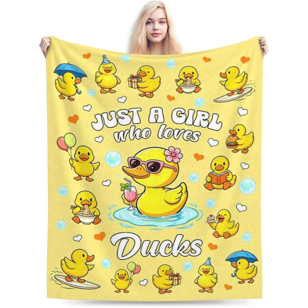 Cute Kitten Cartoon Flannel Throw Blanket Multi Cat Floral Paw Print Soft Warm Blanket for Cat Lover Girl Bedroom Sofa Gift