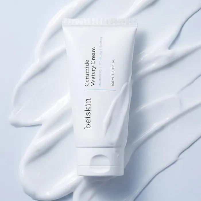 [100-Hour Moisture Lasting Clinical Trial] Basekin Ceramide Watery Cream 100ml (All-in-One Barrier Cream)