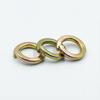 Zinc-Plated Washer Set with Flat & Spring Washers, Sizes M4-M48