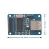 Highly speed USB Data Transfer CH376 U Disk Read Write Module For Microcontrollers With FAT16 FAT32 Compatibility