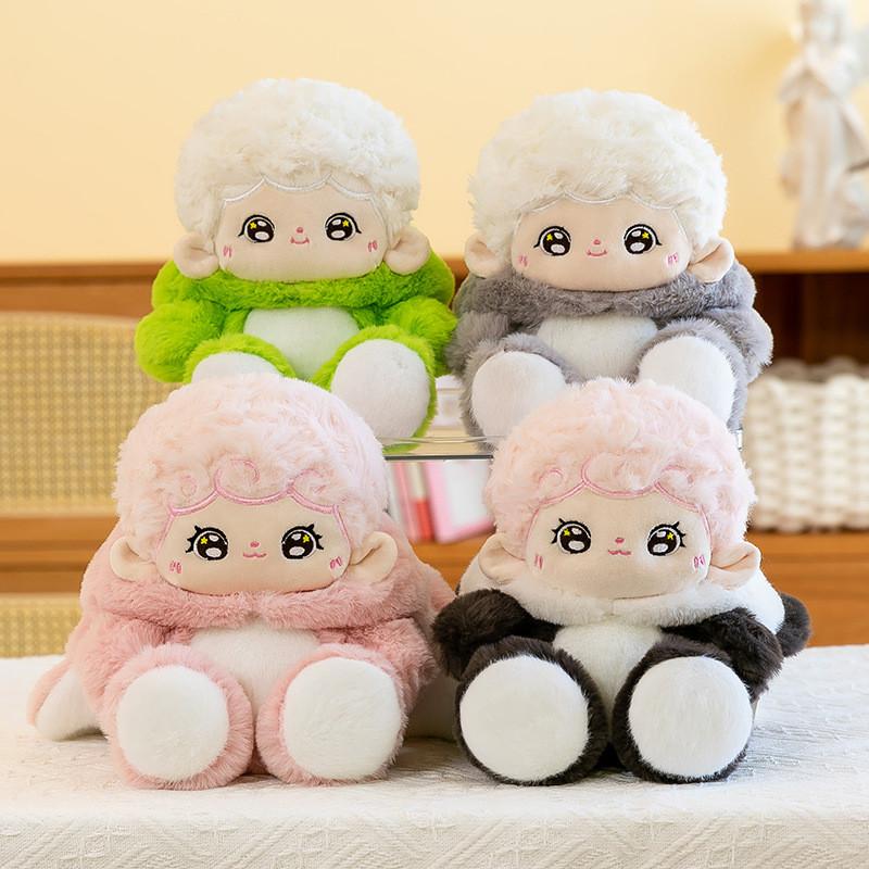 Dressing Cross Panda Naifu Toys Cartoon Plush Pp Cotton Filled Children Gift