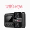 Ny bilkjøringsopptaker Dual Lens Bil DVR 4K 2160P Sensor WIFI GPS Logger 2 Kamera Dash Cam Videoopptaker Nattsyn 170 graders videokamera