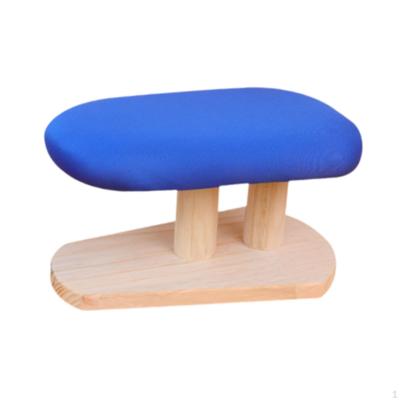 Mini Ironing Board Iron Elastic Edge Compact Wood Base Stool for Home Laundry Room