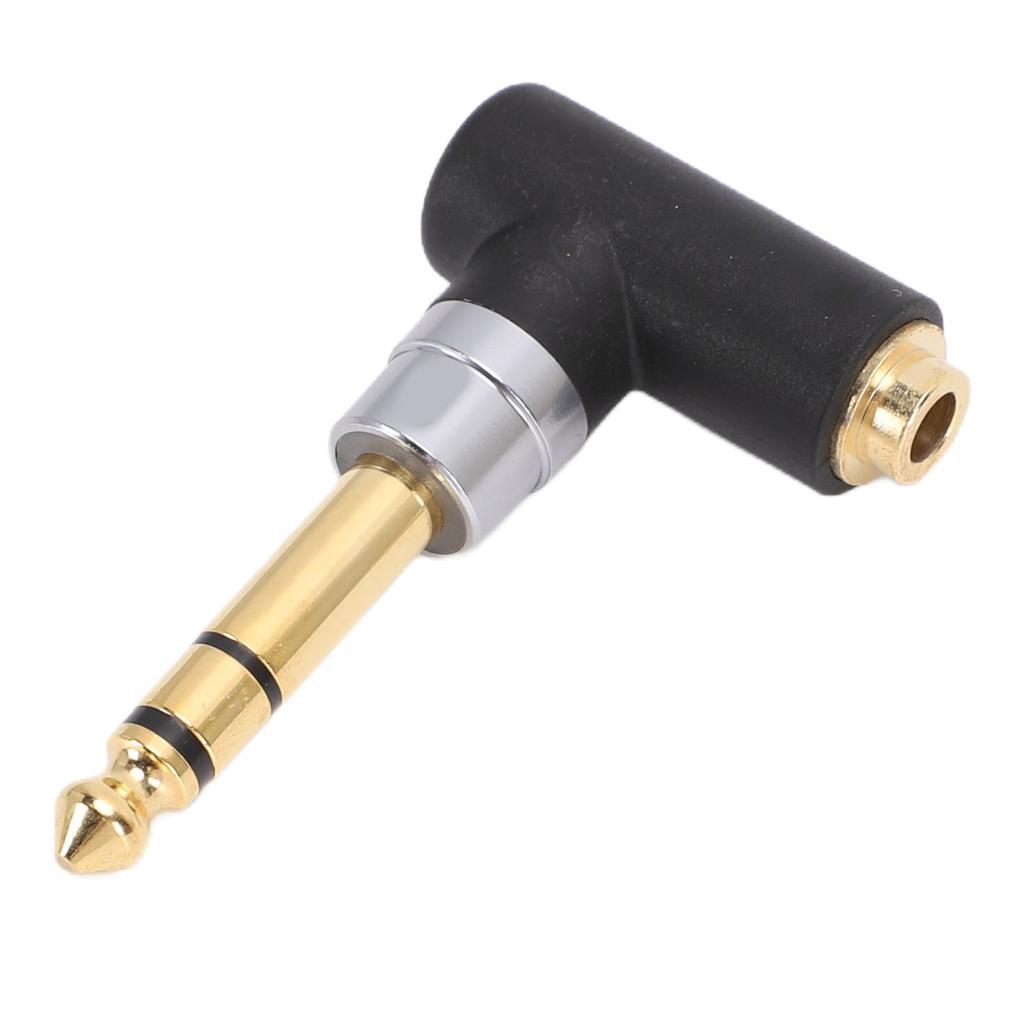 4.4mm To 6.35mm Adapter Right Angle 4.4mm Female To 6.35mm Male Jack Stereo Adapter for Guitar Amplifier