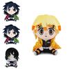 17cm Demon Slayer Xmas Gifts Plush Toys Set Nezuko Tanjiro Giyuu Inosuke Zenitsu