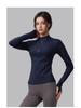 Quick-Dry Slim-Fit Stand-Up Collar Sports Jacket for Running & Yoga