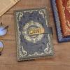 PU Leather A5 Journal Notebook Combination Lock Lockable Secrets Journal Notebook Diary  Boys