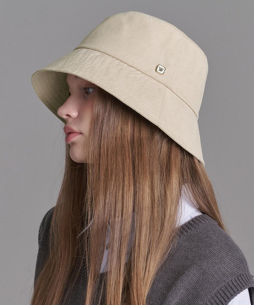 Hwaiteusaenjeu Suede Bucket Hat Stron (4 Colors)