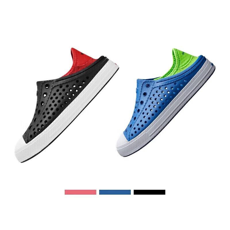 Skechers Zoccoli da Ragazzo a Calzino in Rete 91995L