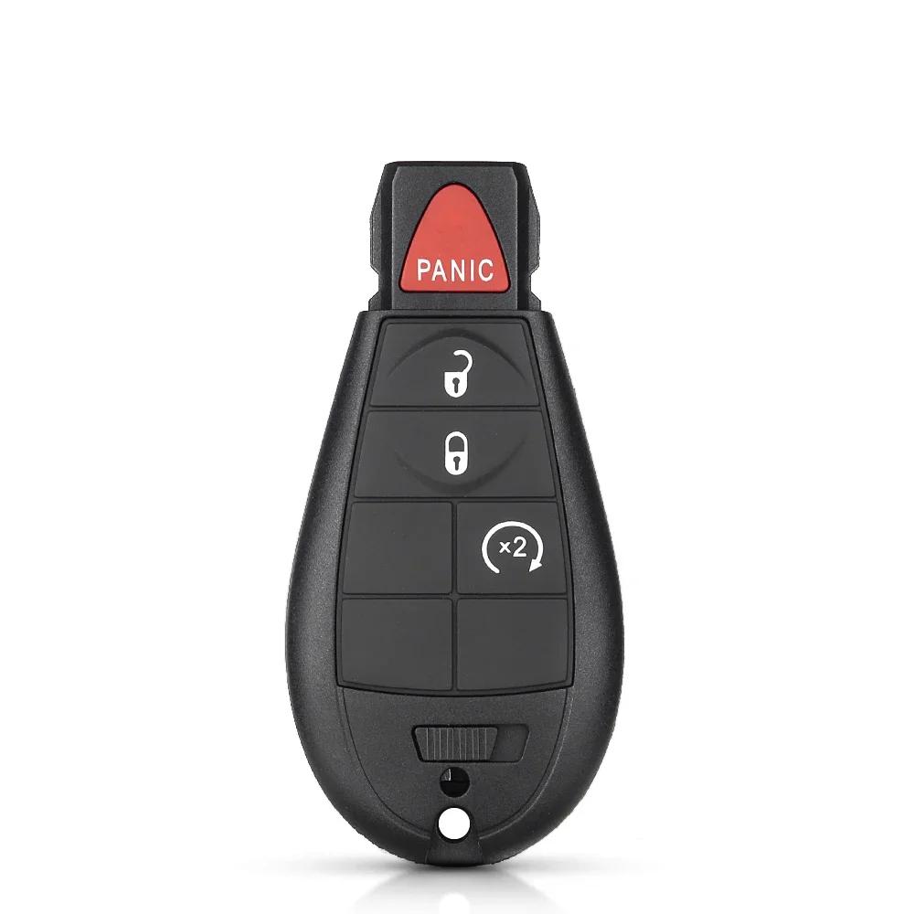 3/4/5/6 Buttons For Chrysler 300C For Jeep Commende For Dodge Durango Ram Grand Caravan Cherokee Replace Key Shell Case